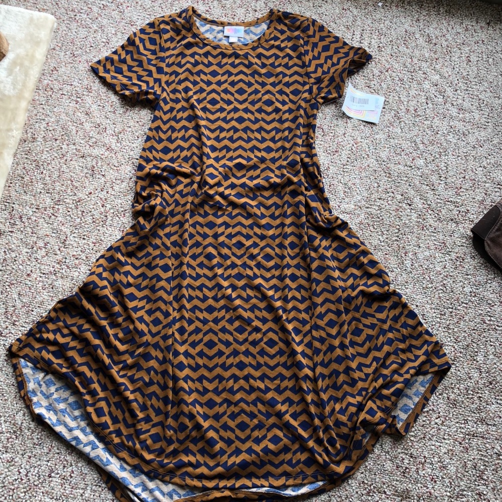 NWT LuLaRoe Carly XXS Fall Colors